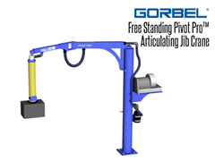 The Free Standing PIVOT PRO® is great for vacuum lifting applications or lighter capacity applications where an articulated arm would be beneficial. 