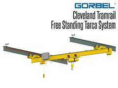 Cleveland Tramrail Free Standing Tarca System 