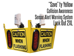 Look Out  2XL Collision Awareness Sensor Alert Warning System