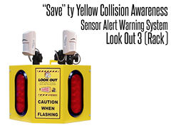 Look Out  3 Collision Awareness Sensor Alert Warning System (Rack)