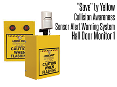 Hall Door Monitor 1, Collision Awareness Sensor Alert Warning System 