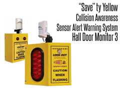 Hall Door Monitor 3, Collision Awareness Sensor Alert Warning System 