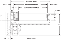 Roach Model 297CDLRC Front View Schematic