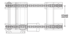 Roach Model CD280  Roach Model CD280, Top View Schematic