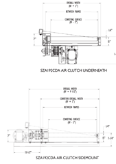 Medium Duty Chain Driven Zero Pressure Accumulator Roach Model SZA192CDA Smart Zone® Clutch Schematic