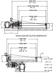 Heavy Duty Chain Driven Zero Pressure Accumulator Roach Model Sza251cda Smart Zone® Clutch Schematic