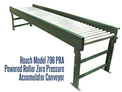 Picture for Poly-V Photo Eye Controlled Powered Roller Accumulator Conveyor, Roach Model 796 PRA