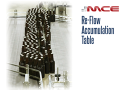 Re-Flow Stainless Steel Accumulation Table