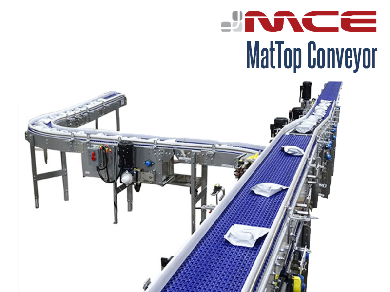 Tillid Specialist Barcelona MatTop Conveyor | Modular Plastic Belt | TCE