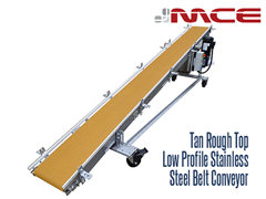 Stainless Steel Flat Belt Conveyors are ideal for conveying product to fillers, cappers, labelers, and robots where accurate product spacing, orientation, accumulation and stability is required.