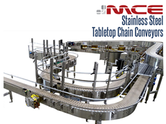 Multi-Line Stainless Steel Table top Conveyor System