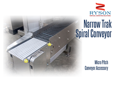 Ryson Narrow Trak Spiral Conveyor Micro Pitch Conveyor Accessory