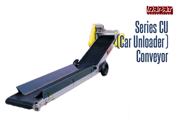 Bulk Handling Series CU Conveyor is the answer for unloading bulk materials such as beans, grains, sand and fertilizer from controlled-opening hopper-bottomed railcars and trailers