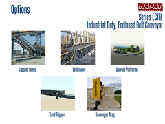 Rapat ECTR Bulk Handling Enclosed Conveyor Options