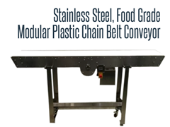 Picture for Food Grade Stainless Steel Modular Plastic Chain Belt Conveyor