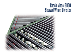 Picture for Roach Model SD60 Skewed Wheel Diverter