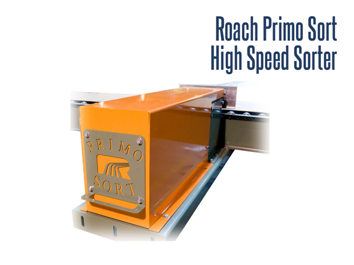The Primo High Speed Sorter is  versatile and can sort a wide range of product sizes and weights to multiple divert lanes.