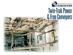 Twin-Trak™ combines a 3/16” plate steel load track with carrier handling up to 1,000 lbs. for maximum flexibility.