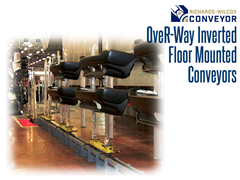 OveR-Way™ Inverted Power & Free Conveyors brings together power and capability with the ergonomic flexibility of floor mounted systems.