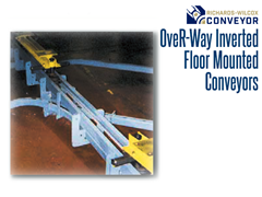 The OveR-Way™ Inverted Power & Free Conveyor brings together power and capability with the ergonomic flexibility of floor-mounted systems.