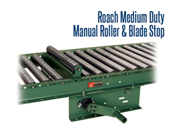 Picture for Medium Duty Manual Roller and Blade Stops (for Gravity Conveyors)