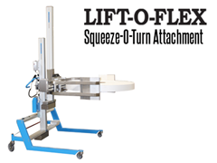 The Squeeze-O-Turn™ is easy to configure and adapts to different loads. 