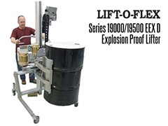 The LIFT-O-FLEX™ Series 19000/19500 EEX D, is an Explosion Proof Lifter