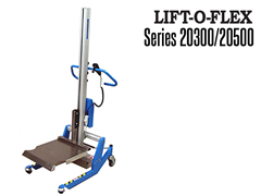 LIFT-O-FLEX™ and its tooling attachments are available in a powder coated finish, anodized aluminum or stainless steel construction. Wash down versions are available.