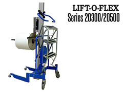 LIFT-O-FLEX™ 20300/20500 shown with probe  and archive lifter attachments