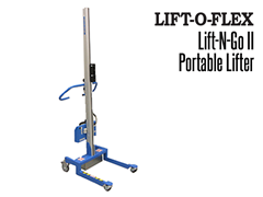 The Lift-N-Go™ can lift and turn, move, pour, position and load your coil, spool, drum, bags, box or tote