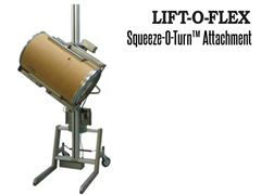 Squeeze-O-Turn™ allows the operator to lift and turn items by grasping the outside of the product.