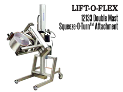 Squeeze-O-Turn™'s also comes in a double mast attachment