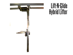 The Lift-N-Glide™ has a lifting capacity of 500 lbs.