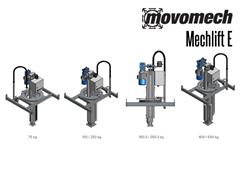 The Mechlift E has a variety of models, customizable to your particular applications