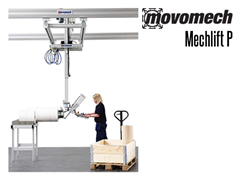 The pillar-mounted Mechlift Pro P™ is well suited to demanding environments requiring high reliability and performance, such as in assembly processes in the automotive industry. 