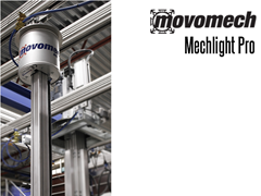 The Mechlight lifter can easily be mounted on an overhead rail system, wall, or pillar-mounted crane