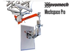 The Mechspace™ Pro is a great product when the working reach is of high importance, such as when the operator is working under a protruding roof, inside a vehicle, or in a working area with restricted accessibility