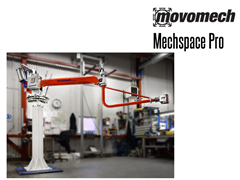 The pillar Mechspace Pro™ is available in two models: suspended or pillar mounted