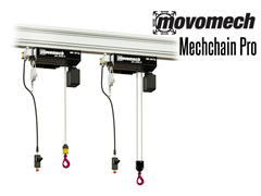 The Mechchain  has an optional remote control, allowing users access distance as necessary