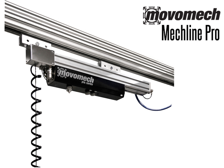 The Mechline Pro™  is an easily maneuverable line balancer for loads up to 110 pounds. 