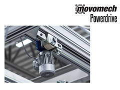 The Movomech Powerdrive™ can be used as a brake system through controls on the joystick handle