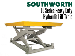 DL Series Heavy-Duty Hydraulic  Lift Tables are ideal for heavy duty cargo handling and lifting
