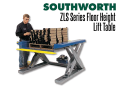 The ZLS Series Floor Height Lift Table provides high quality floor height lift tables.