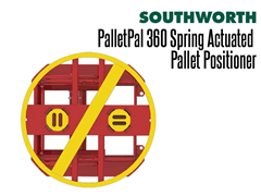 The PalletPal 360 offers a full 360° access around the unit, no obstructions for operators!