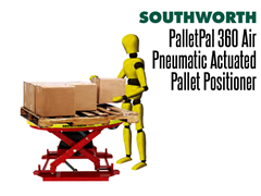 The PalletPal 360 Air is best used where loads vary and are changed frequently