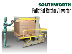 PalletPal Pallet Rotators are ideal for swapping out pallets, slip sheets, etc.