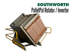 PalletPal Rotators have clamps with openings from 60" - 84"