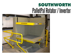 PalletPal Rotators adjustable clamp pressure prevents damage to loads