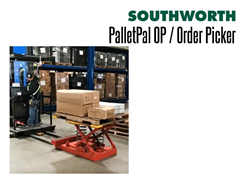 PalletPal OP Order Picker Mounts on any order picker in seconds