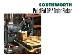 PalletPal OP Order Picker Keeps Pallets at a Convenient Height for Easy Loading